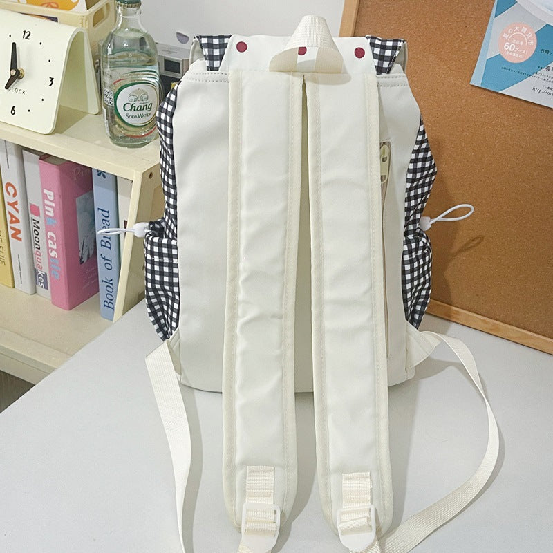 Playful Graphic Drawstring Backpack LoungeYard — product view 3