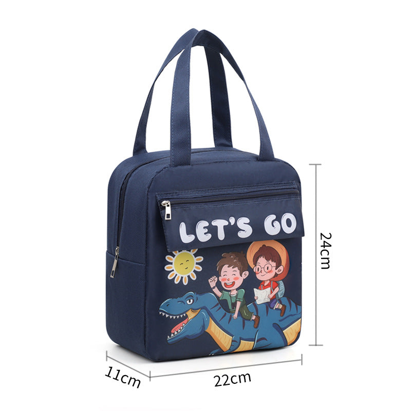 Cartoon-Themed Insulated Lunch Bag LoungeYard — product view 3