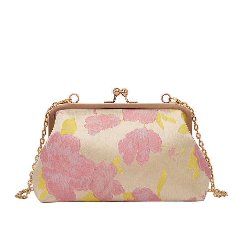 Decorative Floral Clutch — product view 2