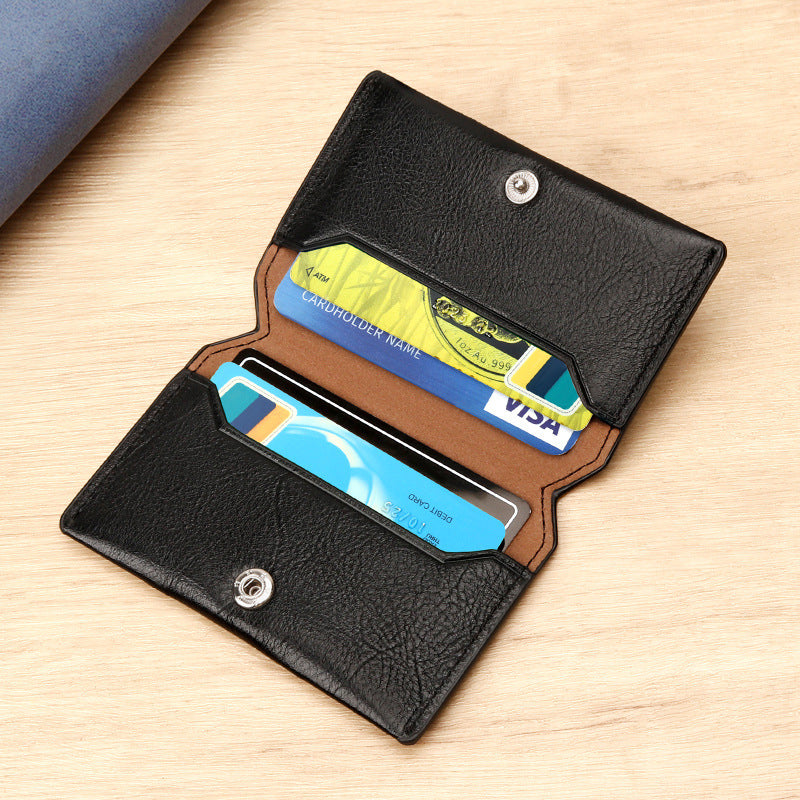 Premium Leather Wallet LoungeYard — product view 1