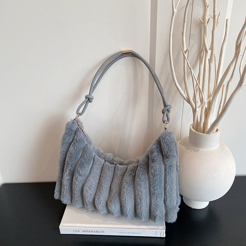 WoPlush Texture Evening Handbag LoungeYard — product view 3