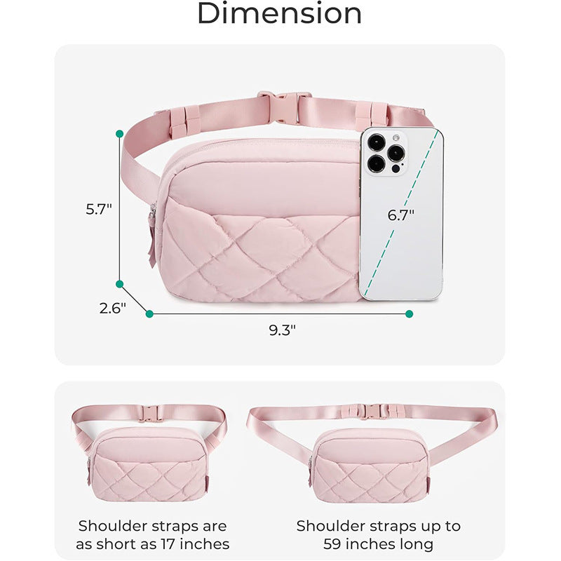 Practical shoulder bag with multiple compartments LoungeYard — product view 4