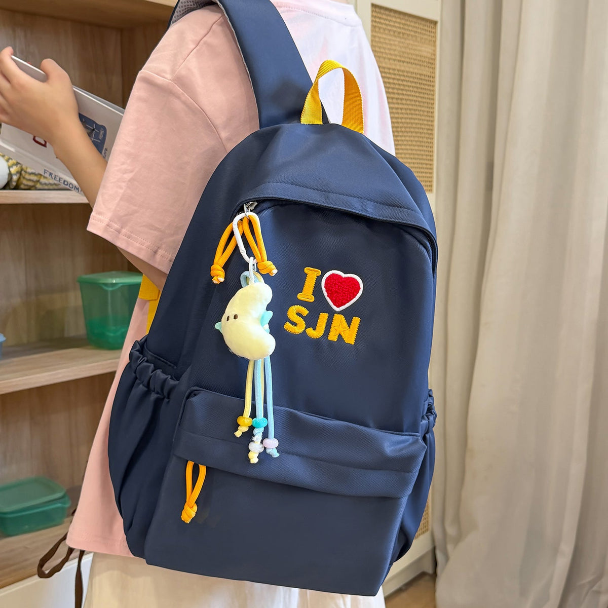 Embroidered Graphic Backpack LoungeYard — product view 1