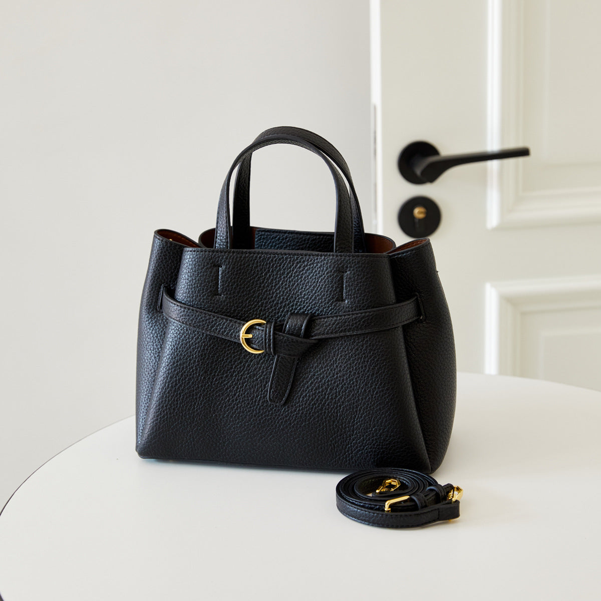 Elegant Mini Top Handle Bag LoungeYard — product view 2