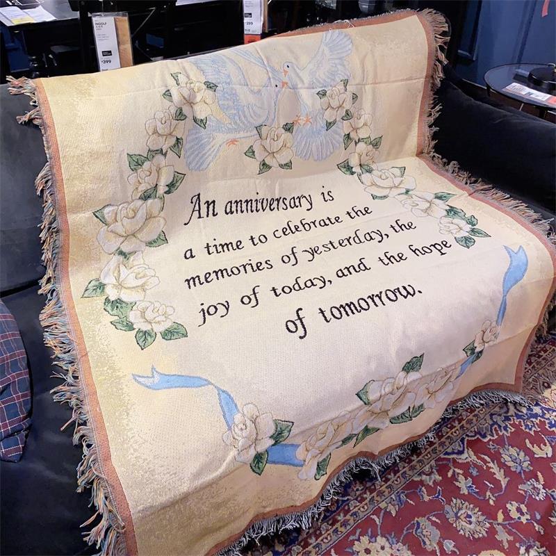 Inspirational Tapestry Blanket — product view 6