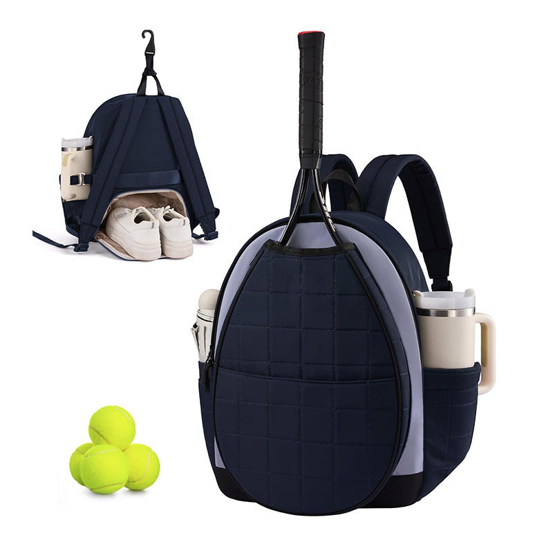 Multifunctional Tennis Backpack with Integrated Shoe and Bottle Compartment LoungeYard — product view 7