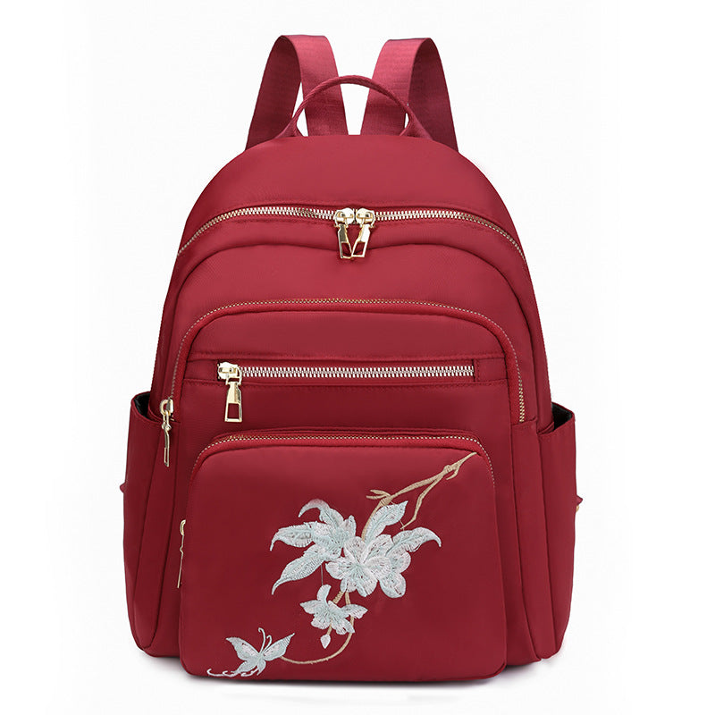 Embroidered Multi-Pocket Backpack — product view 4