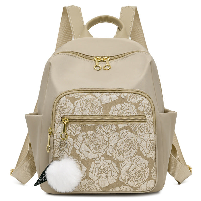 Chic Embroidered Backpack LoungeYard — product view 2