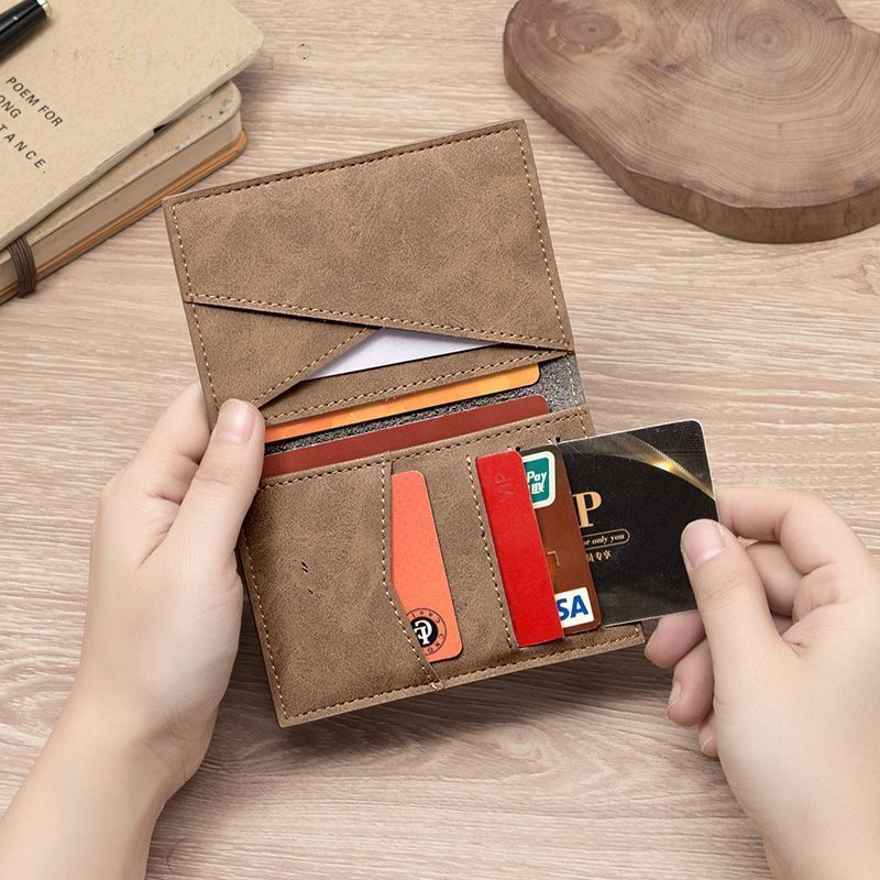 Premium Genuine Leather Card Holder LoungeYard — product view 2