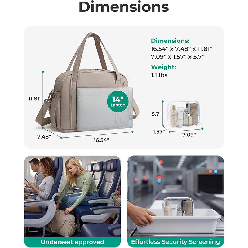 Multi-Functional Travel Duffle Bag LoungeYard — product view 2