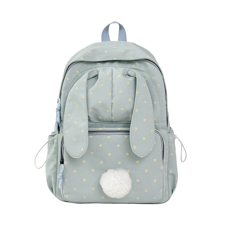 Cute Plush Bunny-Themed Backpack LoungeYard — product view 5