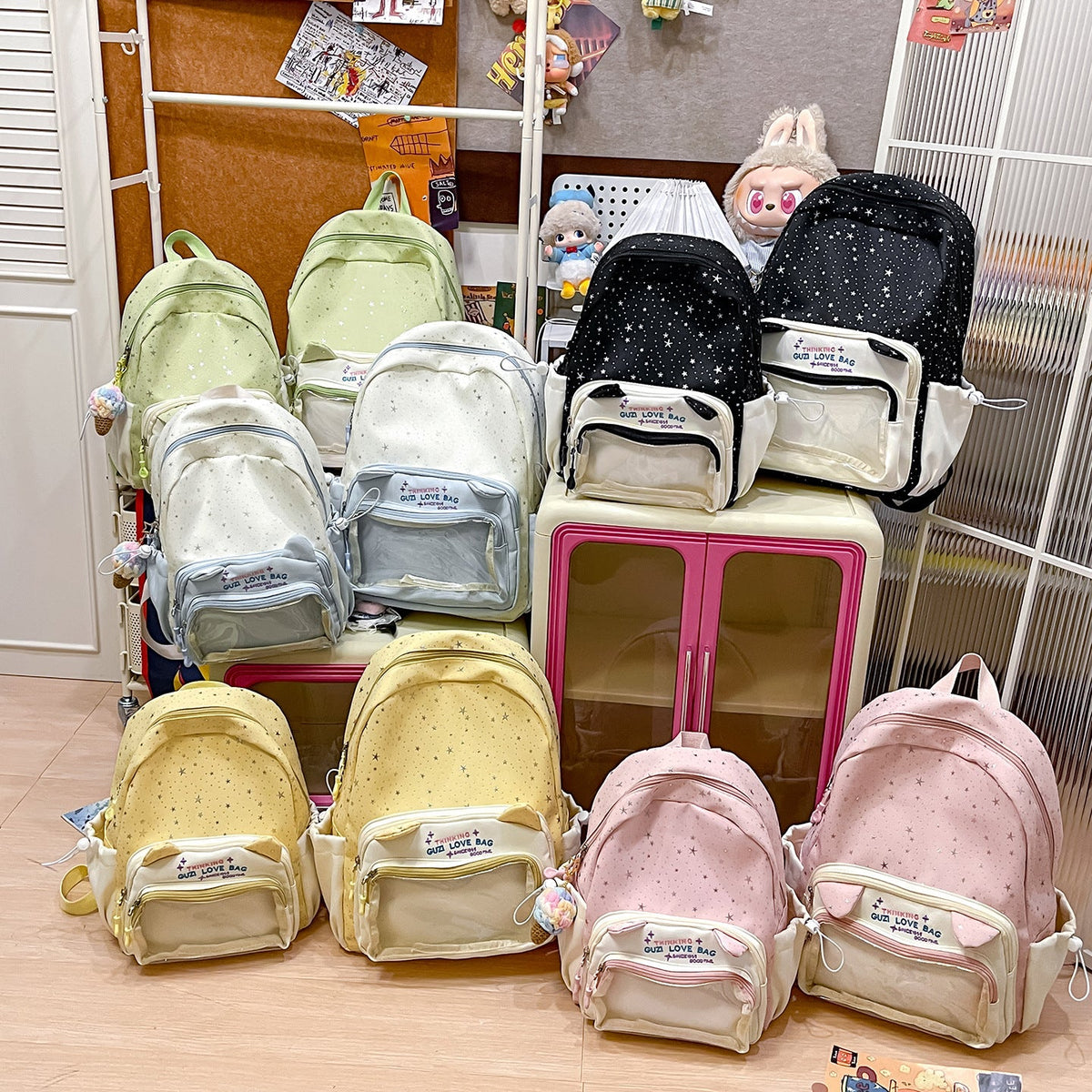 Fun-Themed Multi-Pocket Backpack LoungeYard 1791205710 — product view 4