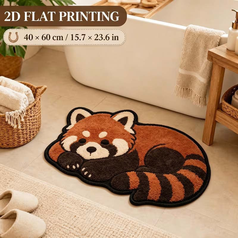 Horse-Themed Plush Bath Mat — product view 4