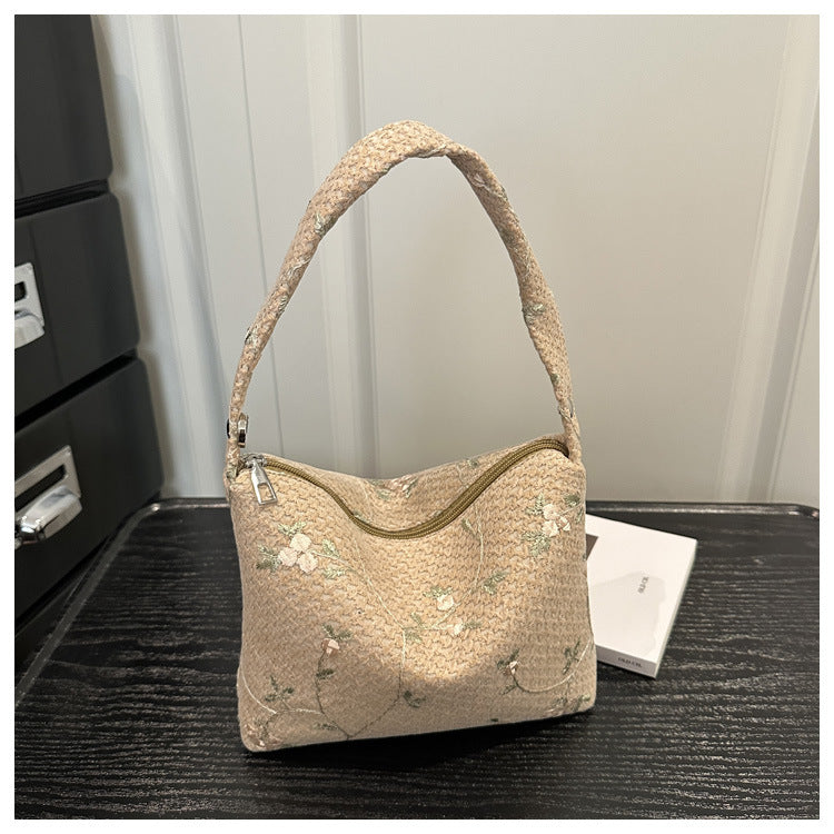Floral Embroidered Handbag — product view 2