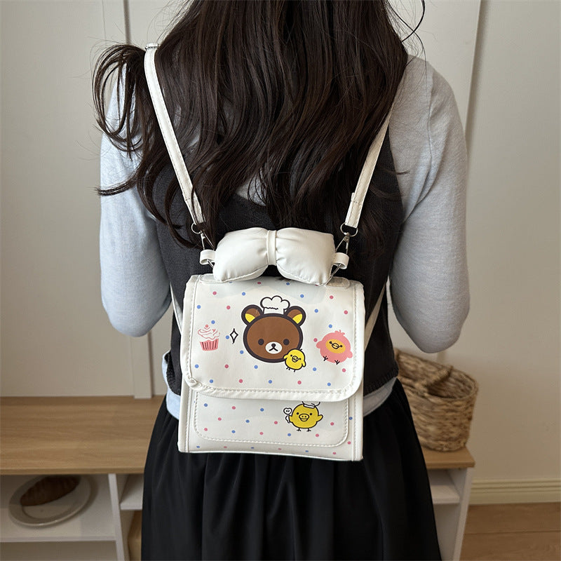 Cute Cartoon Print Crossbody Bag — product view 2
