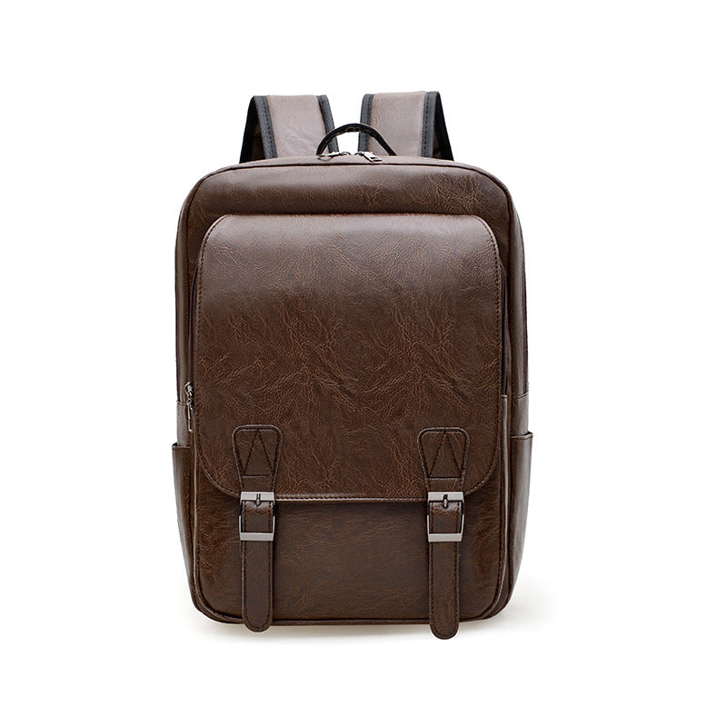 Elegant Leather Backpack LoungeYard — product view 4
