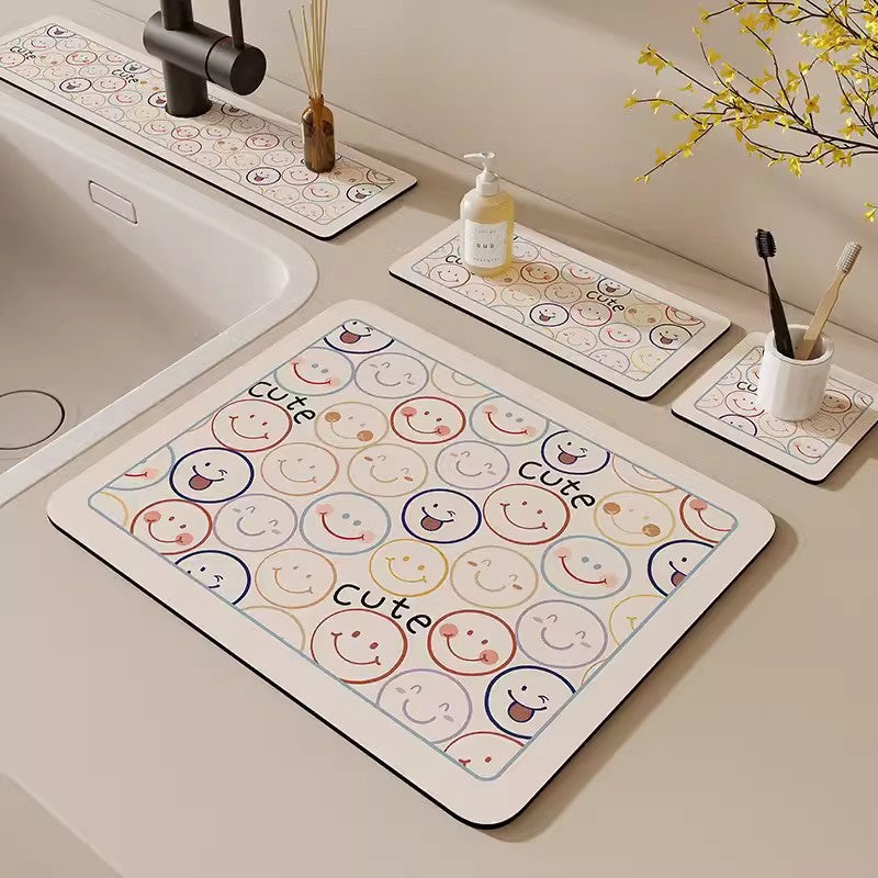 Cartoon Bear-Themed Bath Mat — product view 4