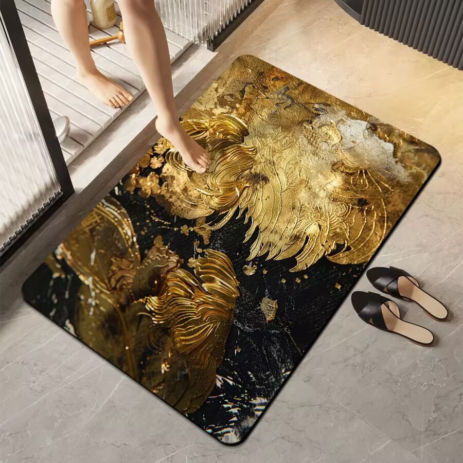 Luxurious Marble Finish Mat LoungeYard — product view 3