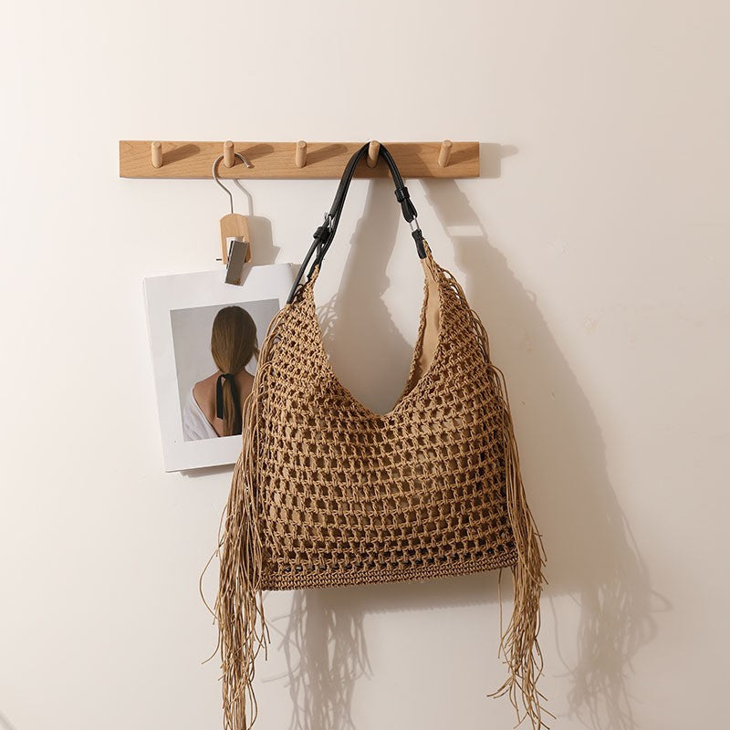Elegant Handmade Shoulder Bag LoungeYard — product view 1