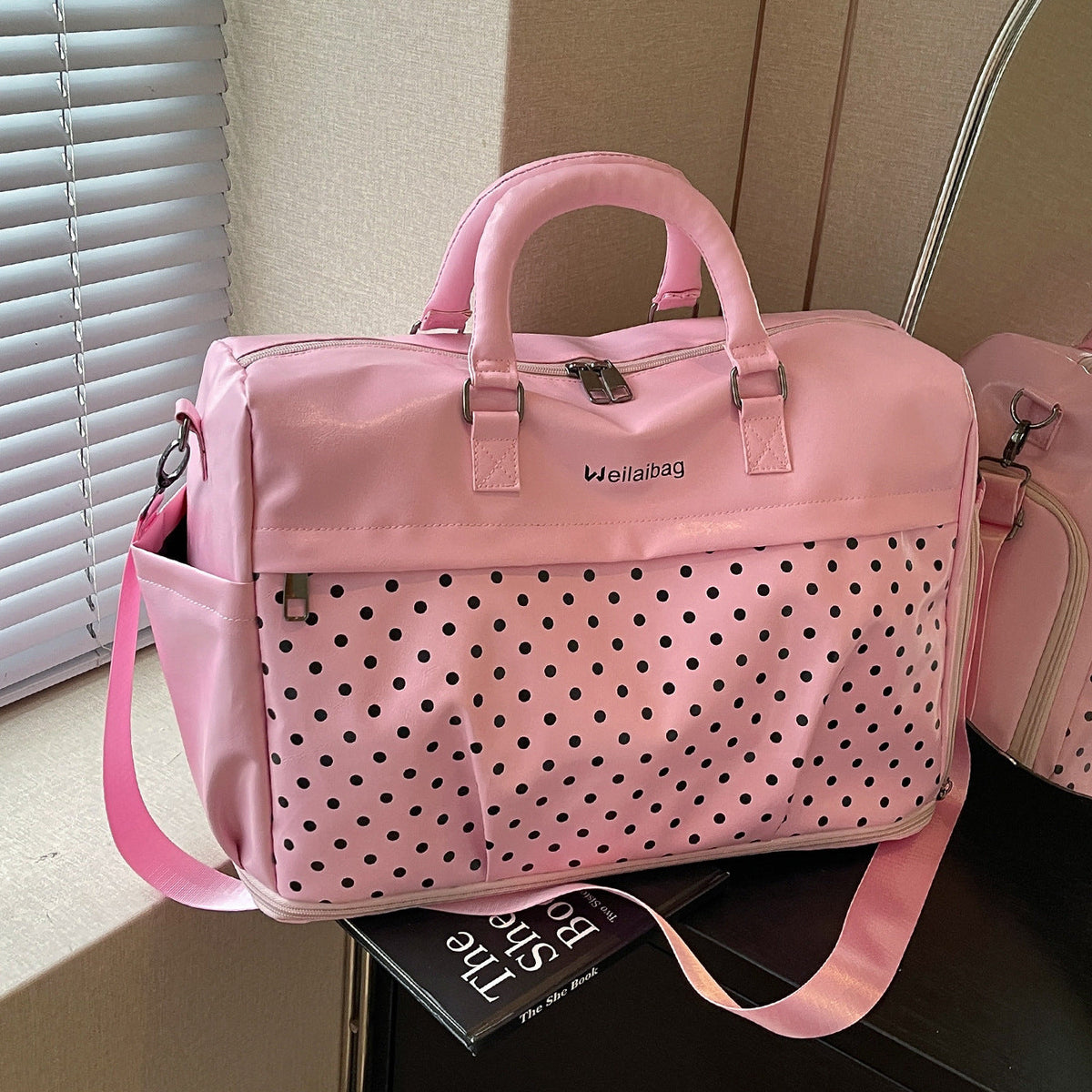 Chic Multi-Pocket Travel Duffle — product view 2