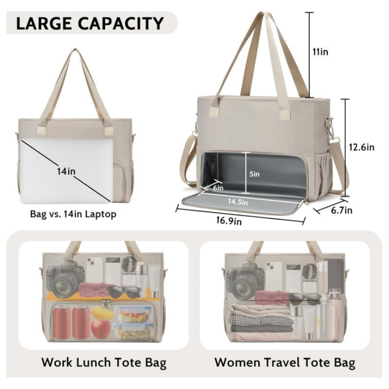 Insulated cooler bag with compartments LoungeYard — product view 2