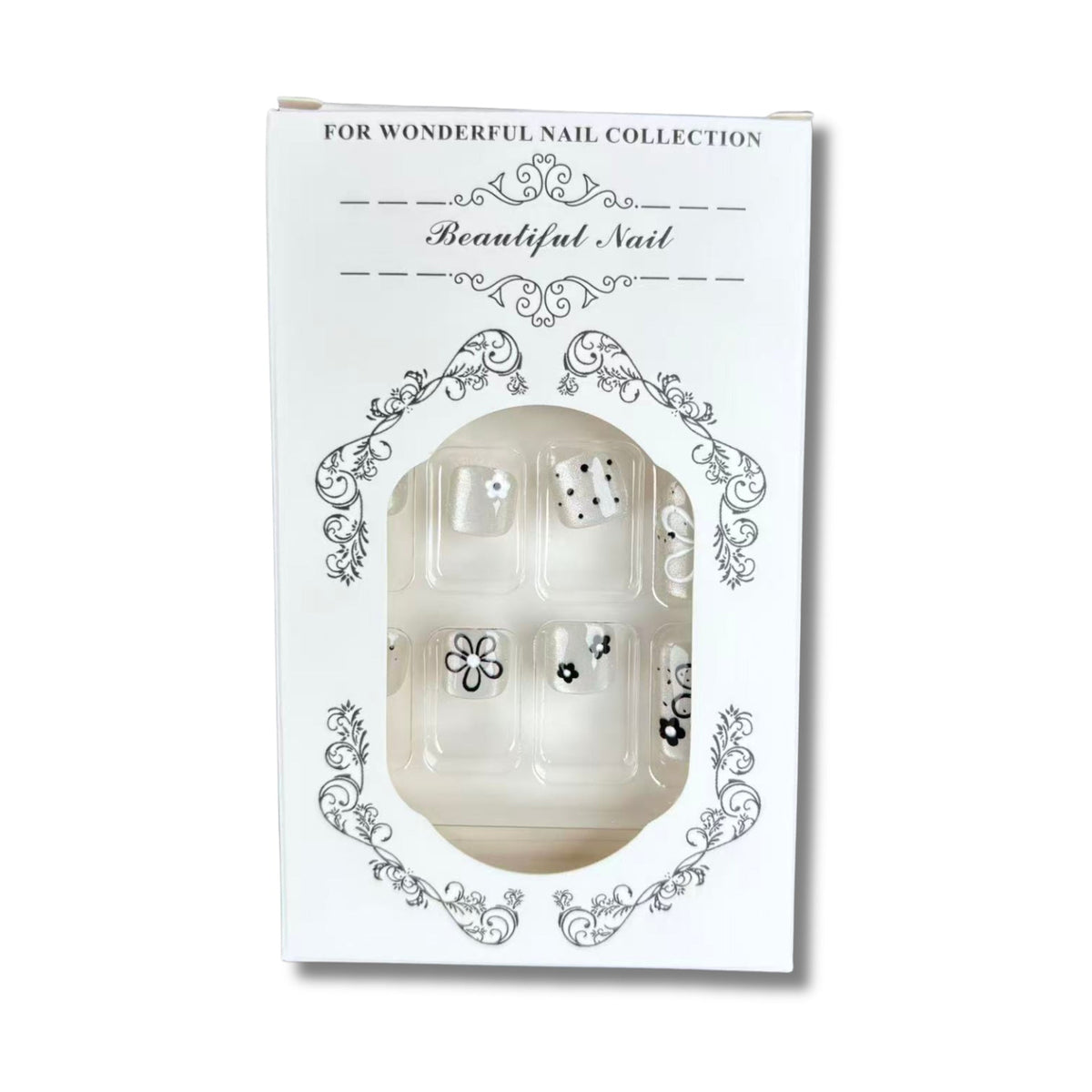 Creative Floral Nail Art Sticker Set — product view 5