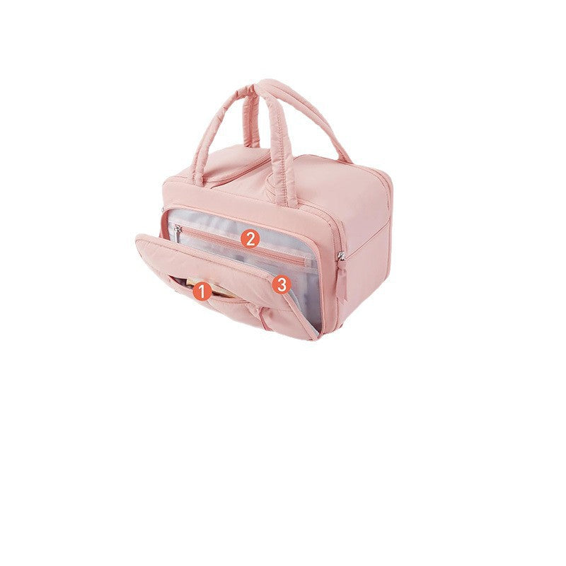Versatile Quilted Travel Duffle Bag LoungeYard — product view 5