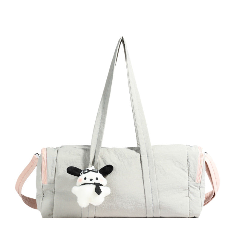 Sporty travel bag with practical shopping design LoungeYard — product view 6