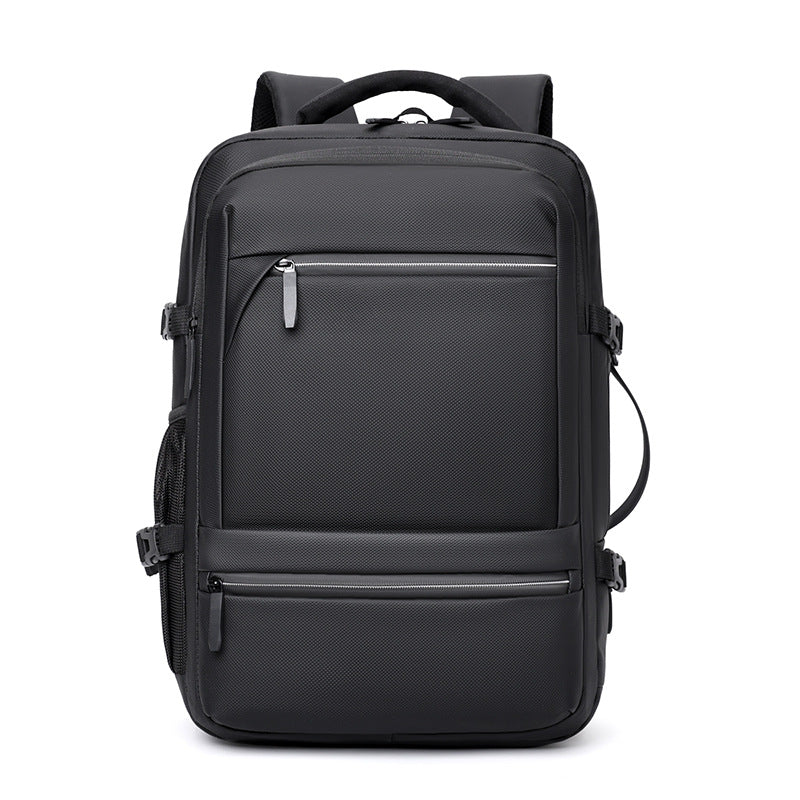 Professional Slim Multi-Compartment Laptop Backpack LoungeYard — product view 3