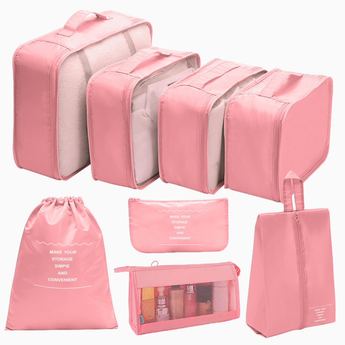 Multi-Compartment Travel Organizer Set LoungeYard — product view 6