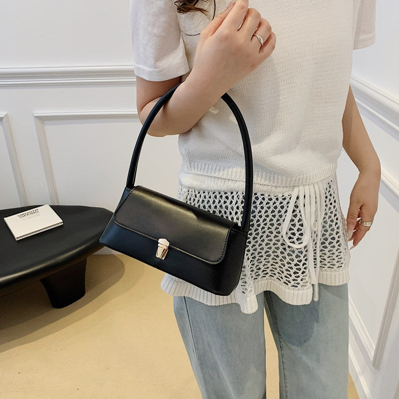 Structured Top Handle Handbag LoungeYard — product view 3