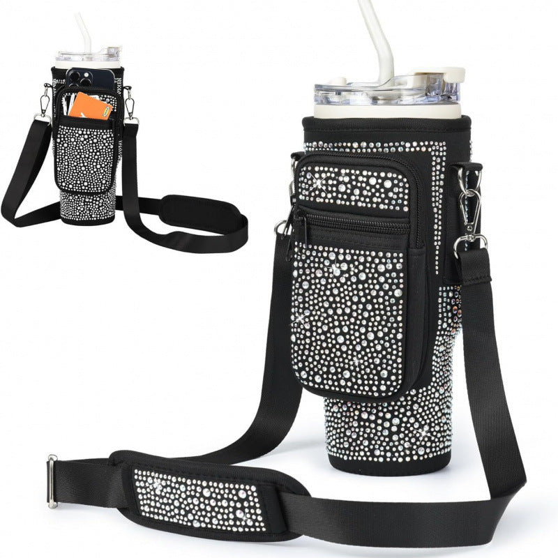 Women practical drinking container hip bag LoungeYard — product view 1