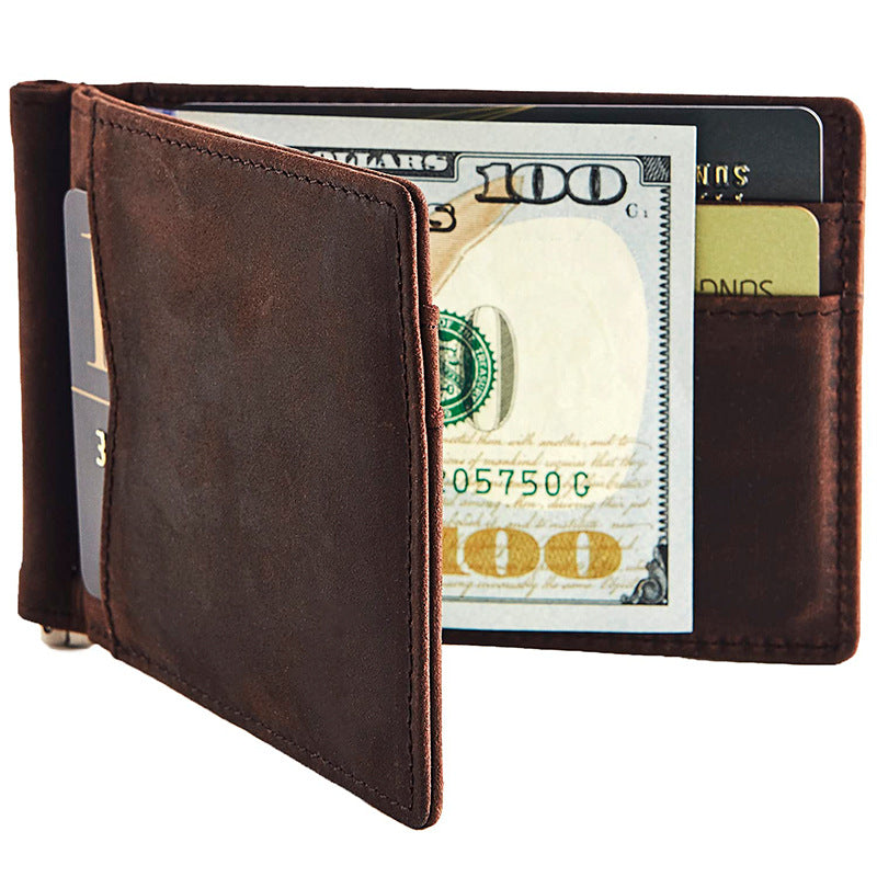 Sleek Leather Wallet LoungeYard — product view 1