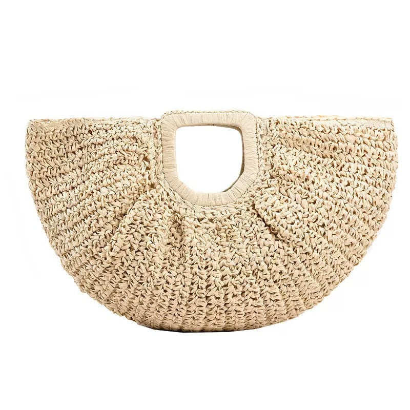 Designer Bast handbag with unique cut LoungeYard — product view 5