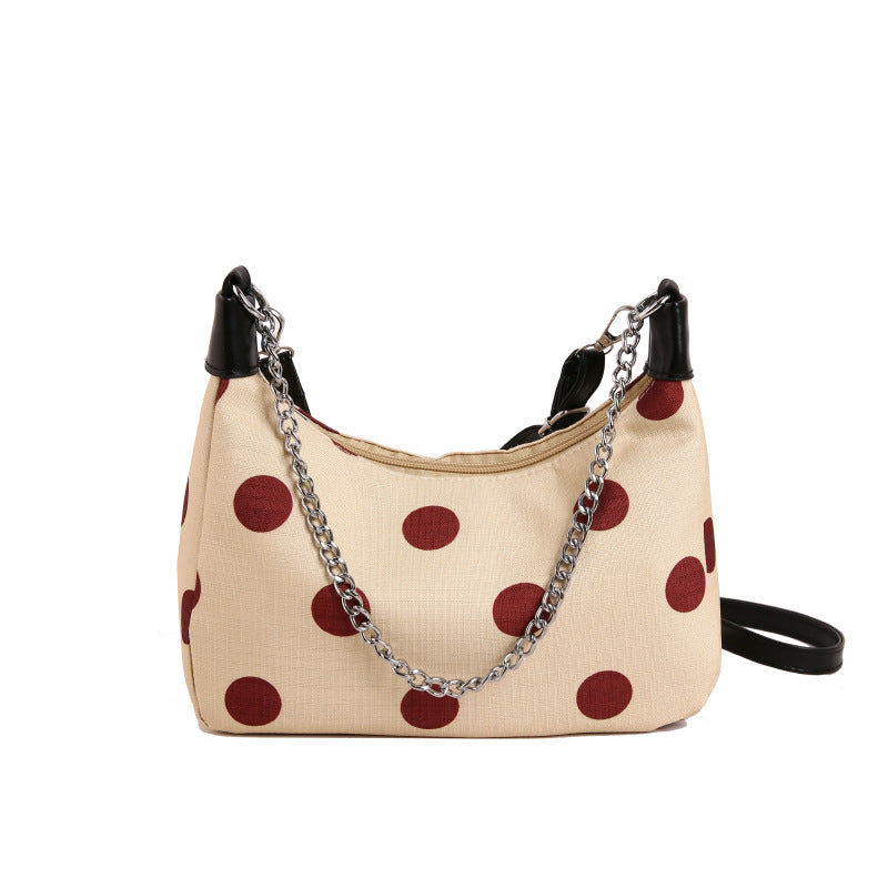 WoPolka Dot Patterned Crossbody Handbag LoungeYard — product view 7