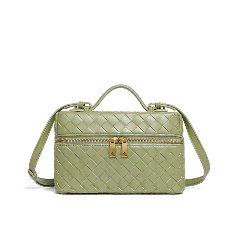 Structured Woven Satchel Bag LoungeYard — product view 3