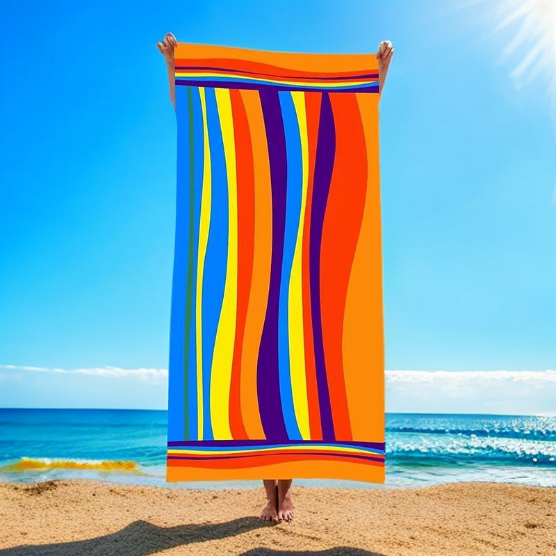 Artistic Beach Towel LoungeYard — product view 4