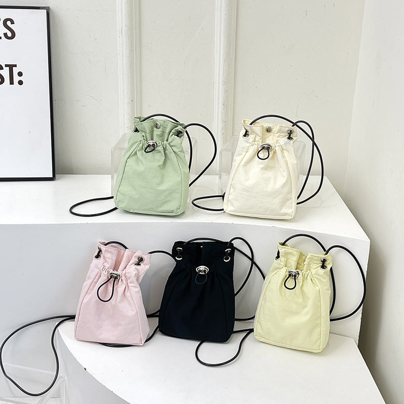 Drawstring Mini Shoulder Bag — product view 6