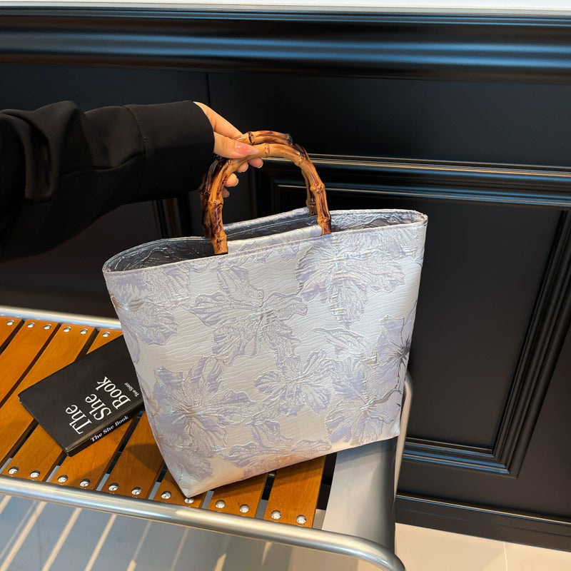 Elegant Floral Tote Bag — product view 6