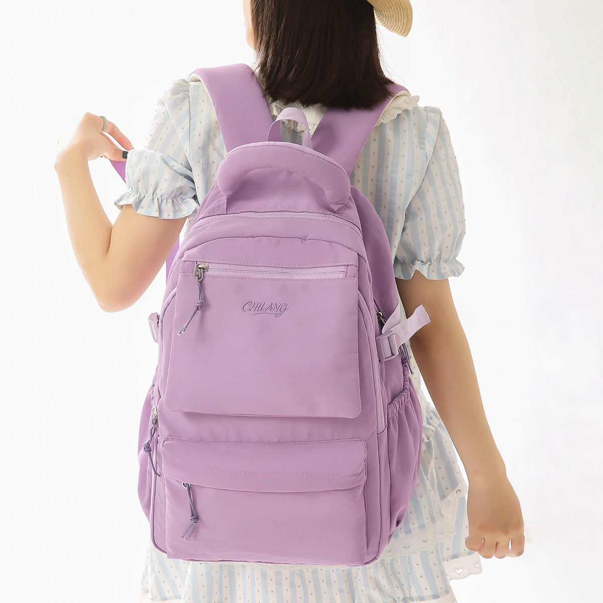 Multi-Functional Backpack with Padded Straps LoungeYard 1791205253 — product view 3