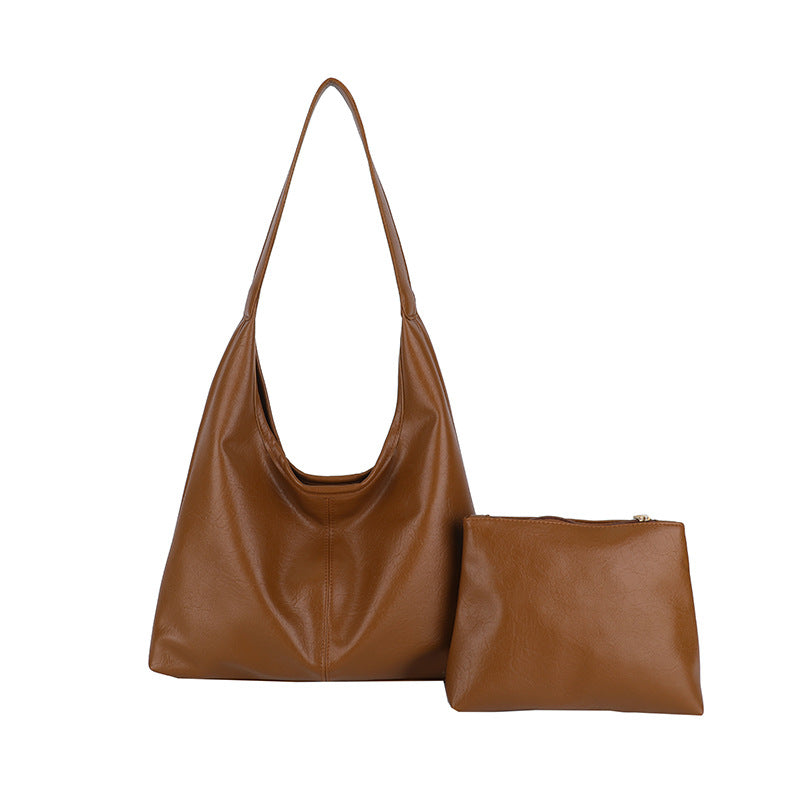 Contemporary Leather Shoulder Bag LoungeYard — product view 5