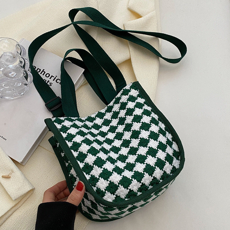 Textured Woven Handbag — product view 6