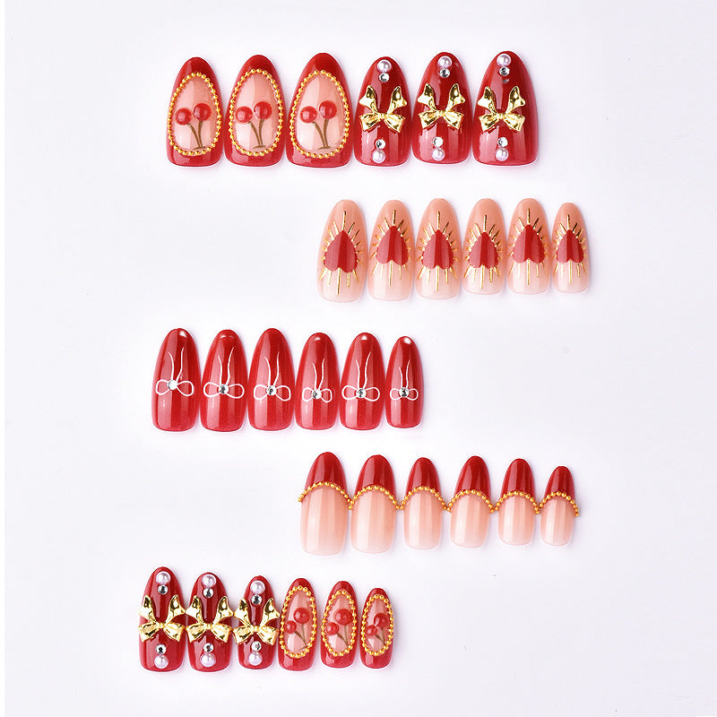 Artistic Abstract Press-On Nails — product view 3