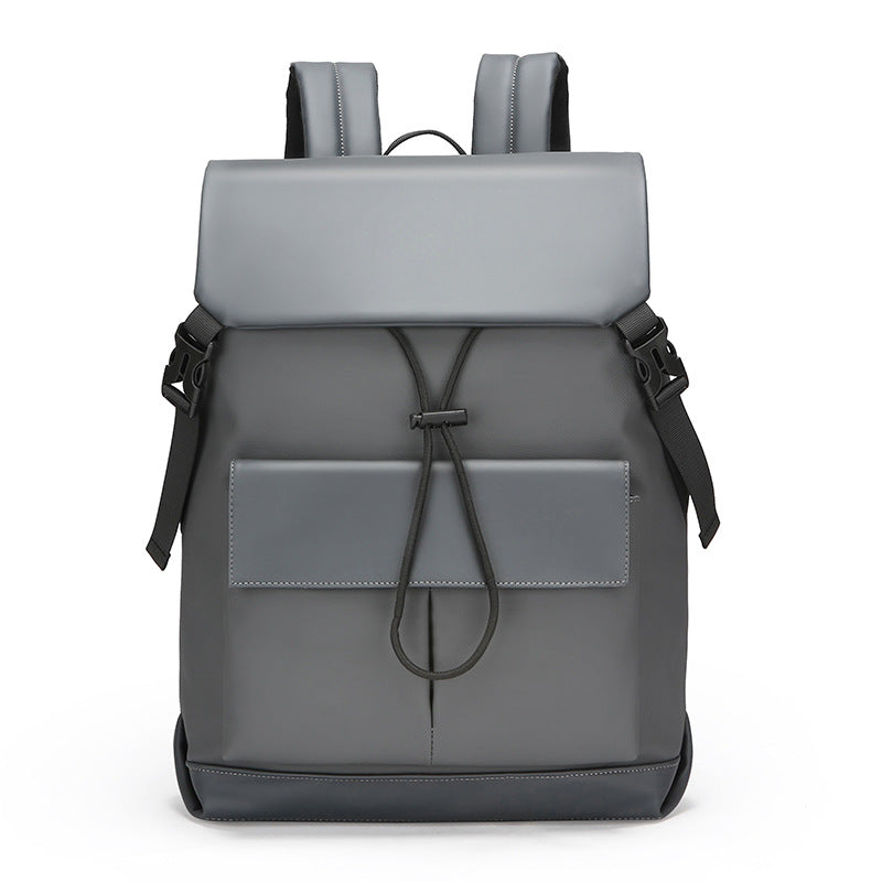 Stylish Water-Resistant Rolltop Backpack LoungeYard — product view 2