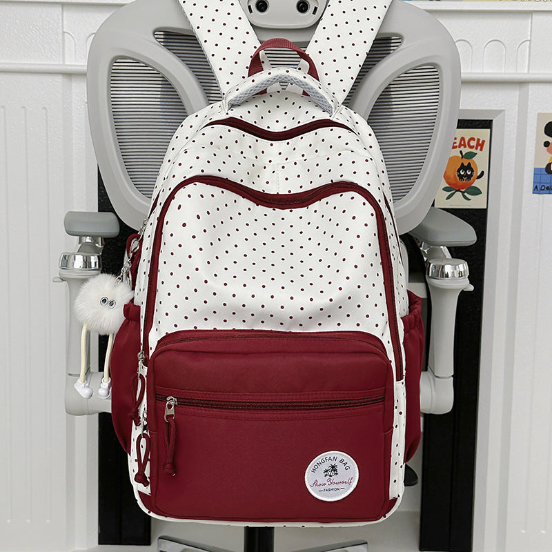 Multifunctional Polka Dot Backpack — product view 2