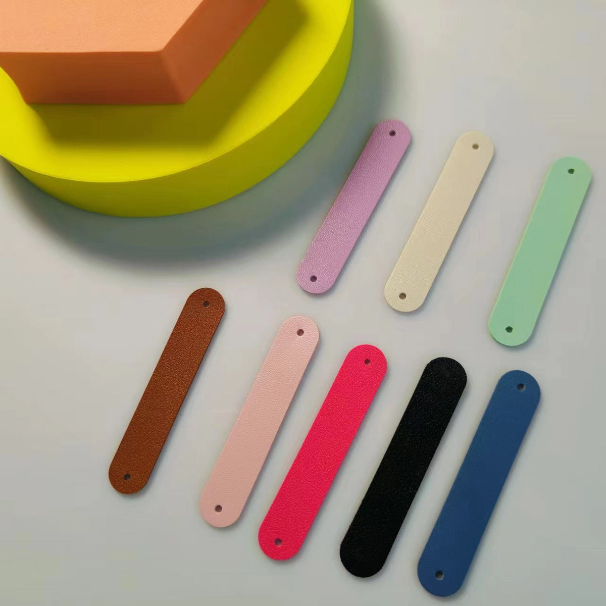 Durable Leather Identification Tag LoungeYard — product view 3