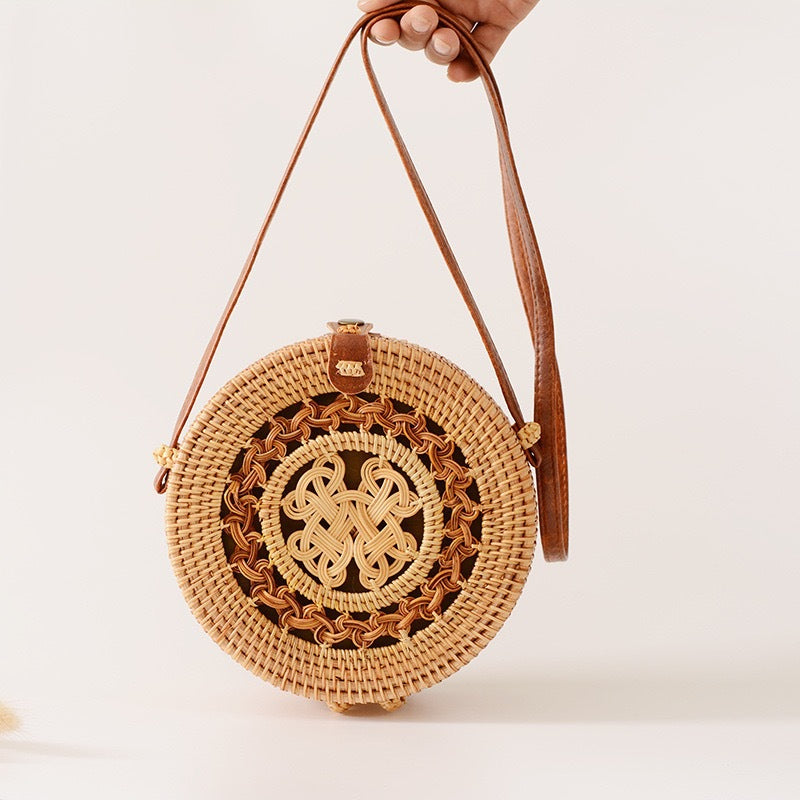 Women Handmade Basket Bag LoungeYard — product view 5