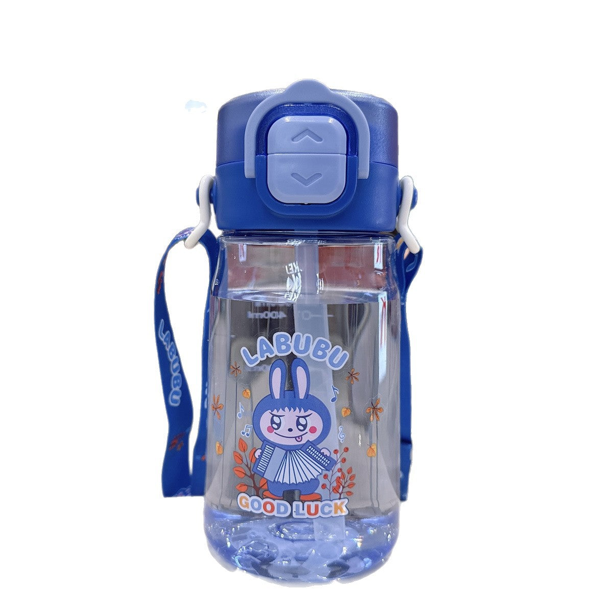 Women's Child-Safe Water Bottle with Practical Silicone Strap LoungeYard — product view 5