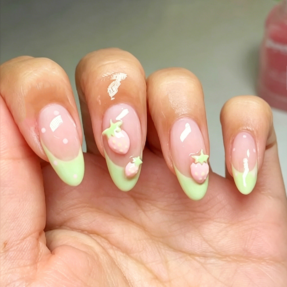 Artistic Press-On Nail Set with Accessories — product view 1