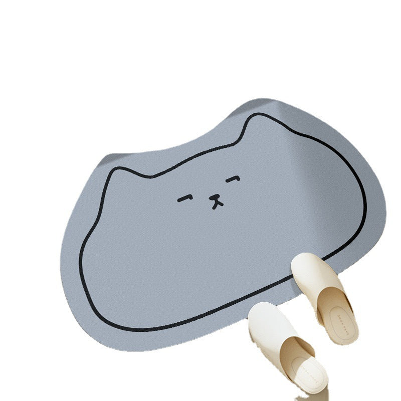 Cat-Themed Bath Mat — product view 5